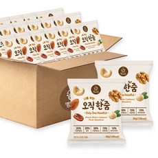 킹너츠 나를위한 오직한줌 순수견과, 100개, 20g
