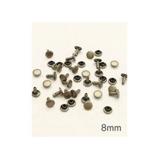 퀼트스타 장식용 양면징 8*9mm_앤틱골드, 앤틱골드, 1개