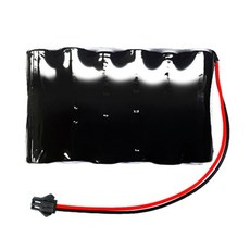 RC카용 배터리 NI-CD 1000mAh 7.2V CJST RB타입[PW], 타미야잭 원이 검정