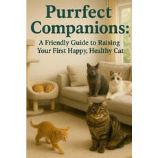 (英文圖書)Purrfect Companions: A Friendly Guide to Raising Your First Happy Healthy Cat 平裝版, Independently Published, 英文