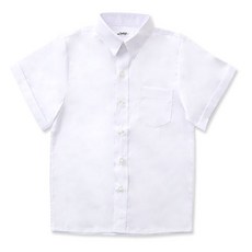 잭키드 남아용 반팔 와이셔츠