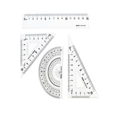 에코그레이스 각도기 삼각자세트 초등삼각자세트