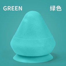 筋膜球 瑜珈按摩球 穴道按摩神器 肩頸腳底放鬆, 1個, 吸附式綠色, 綠色
