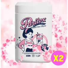 퓨리톡스 멀티유즈 다목적 세정티슈 플로럴 2개