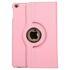 平板電腦保護套 旋轉支架 多角度 輕薄防摔 iPad保護殼, 粉紅色, 1個, iPad mini 4/5