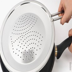 일상발견 후라이팬덮개 후라이팬뚜껑 기름튀김화상방지 후라이팬덮개 다용도사이즈 후라이팬덮개 프라이팬덮개, 30cm