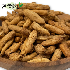 자연애향 국산 청양 볶은 맥문동 차 효능, 국산 볶은 맥문동, 1개