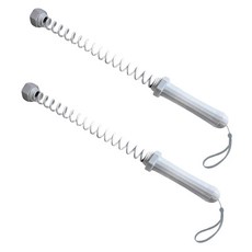 무선 스프링 배틀 로프 스윙 신체 훈련 팔 힘 근육 운동 실내외 스포츠, 02  gray 44cm