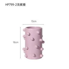 陶瓷花瓶, HP7992淺紫色