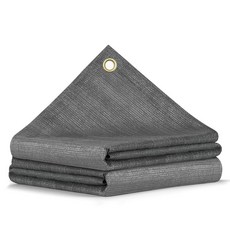 JUNKOGO 8x8 FT Shade Cloth 90% UV Protection 200GSM Sun Shade Fabric for Patio Deck Heat Protect, JUNKOGO 8x8 FT Shade Cloth, 90