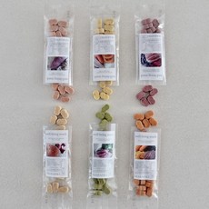 마라피키 고기간식 웰빙스낵 저칼로리 소프트 트릿 져키, 1개, 40g, 노랑(단호박/양배추/당근)