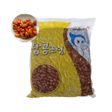 (무료배송)진가락몰 맛누리 땅콩조림 4kg x 5개입 업소용 대용량, 5개