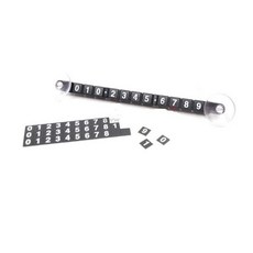 카렉스 아이팝 컴팩큐브 주차 알림판 자석번호판