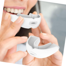 수면 마우스피스 분리형 소음방지 턱관절 치아 보호 스플린트, 1개, 화이트