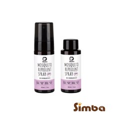 小獅王辛巴 Simba 薰衣草精油防蚊液 噴霧型 60ml, 1個, 60X2入(噴霧瓶+補充瓶)