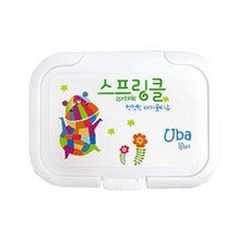 韓國製 Sprinkle 濕紙巾蓋 重覆黏濕 紙巾專用盒蓋 翻蓋 插座保護蓋 環保濕巾蓋 紙巾蓋 NIP, 1個, 河馬 / 1737