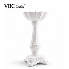 VBC CASA 純白系列 30cm 高腳燭台