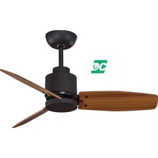 修一 穩帝士吊扇36吋 柚木黑 DC吊扇燈 dc直流變頻 不付燈 台灣製造, 原木白