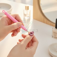 심플리로그 네일아트 자석펜 자석네일도구, 핑크