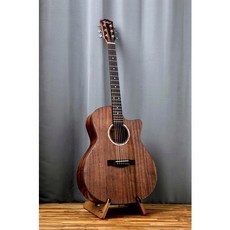 吉他人音樂工作室 台灣原創品牌 G-71B 41吋 全桃花心全單板 手工GA桶吉他, 1個