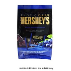 허쉬 다크초콜릿 아사이베리, 210g, 1개