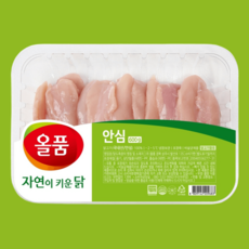 무항생제 인증 자연이키운닭 안심, 1개, 600g