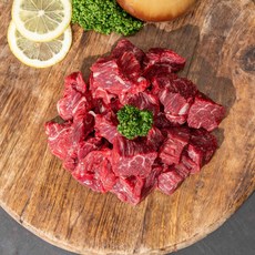 [함평천지한우] 축협 국내산 소고기 1+등급 한우 국거리 300g, 1개