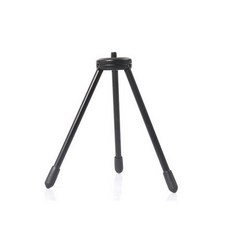 小牛蛙數位桌上腳架 輕巧便攜 1/4通用接口 手機相機直播支架, 1個, 腳架+手機架+自拍桿, 黑, 腳架