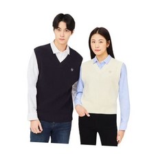 브랜드정품 게스 GUESS 유니 포인트 자수 스웨터 베스트 NN4S0774 311844