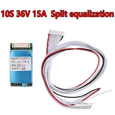Diymore 리튬 배터리 10S 36V 15A 20A 35A 보호 보드 모듈 PCB 리튬 이온 BMS 배터리 밸런서 PCM 전기 자, 01 빠른, 04 Split equalization