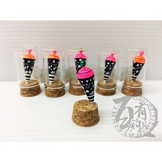 太平洋POKEE 征戰手工標 魔鬼系列 蝦釣阿波 浮標, 1個, A+,2.5分