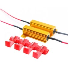 락모터스 위닝캔슬러 부하매칭 부하저항 깜빡이속도조절 캔슬러 25w 50w, 25W 10RJ, 1개