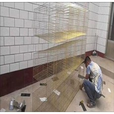 토끼 사육장 야외용 펜스 기니피그 실내용 대형 철장 닭, 1개, 기본 색상