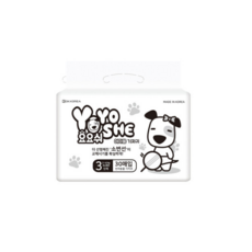 요요쉬 내추럴 기저귀 여아용 대용량 3단계, 초소형, 30개입, 2개