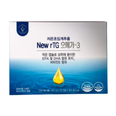 비타민하우스 뉴알티지 오메가3 New rTG 저온 초임계 추출 알티지 오메가3, 1개, 60정