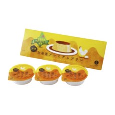 Hokushinfoods 홋카이도 프리미엄 푸딩 3개입, 1개