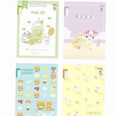 초등 캐릭터 독서록 제본노트 국산 내지 1권입 스토리기록노트