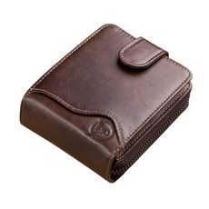 BULLCAPTAIN 多卡位風琴真皮錢包