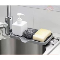 多功能廚房收納置物架 刀架 砧板架 鍋蓋架 瀝水架 筷子刀具架, 1個, 【1個*大號】硅膠瀝水墊