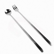 반려용 식기용 애견롱식기 사료급여 높이조절 고양이용 단품밥그릇, 롱포크2