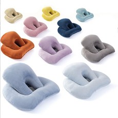 수면쿠션 CUSHION 문어베게 사무실 낮잠 휴대용, 블루