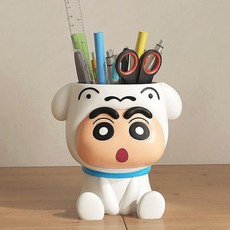 짱구 볼펜꽂이 캐릭터 연필꽂이 브러쉬꽂이 책상정리
