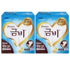 금비 남녀공용 프리미엄 와이드 매직벨트 성인기저귀, 10개입, 2개