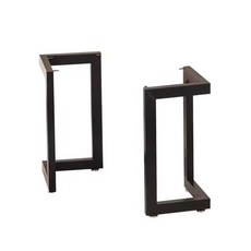 테이블다리 식탁 철제프레임 교체용 가구다리 책상 상판용 프레임, 블랙 가로 50cm x 세로 72cm 단품