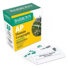 AP Human Geography Flashcards Sixth Edition:Up-To-Date Review, AP Human Geography Flashcard.., Marsh, Meredith, Alagona, Pe.., Barrons Educational Services