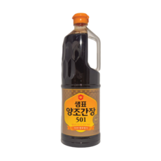샘표 양조간장 501, 1.7L, 4개