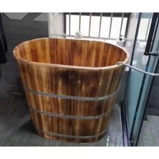 좌식사우나 원목 욕조 목욕탕 목욕통 핀란드식 홈사우나 사우나 간이 반신욕기 펜션 한증막 히노끼탕 찜질방 좌식, 1개, 카보나이즈드 90Lx60Wx80 A