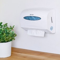 유한킴벌리 핸드타올 전용용기 화장지케이스 (57221, 1개, 1개입