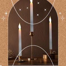 LED캔들 무드등 조명 인테리어 전자초 전자양초 전기초, 레드