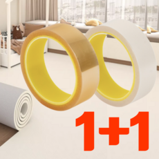 (1+1) 파밍굿즈 매트 테이프 층간소음 거실 아기 롤 바닥 폴더 퍼즐 베란다 놀이방 PVC, 무광, 1개